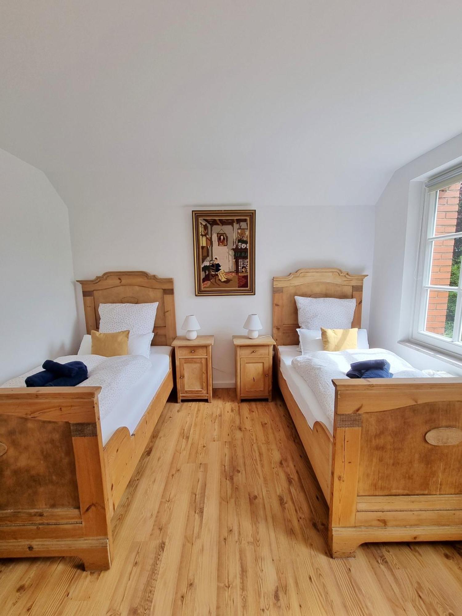 200 Jahre Altes Landhaus Mit Tieren Goldenstedt Extérieur photo